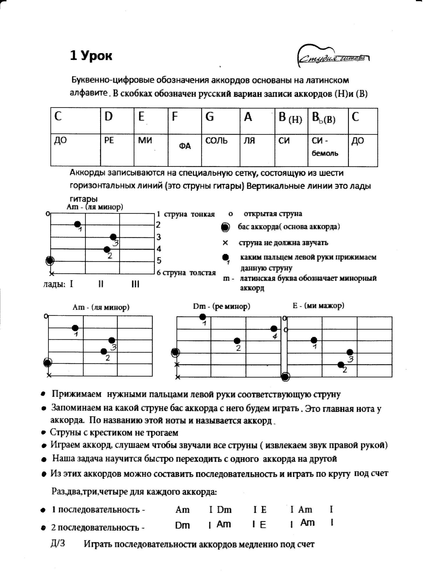 Курс игры на гитаре для начинающих – С нуля до профессионала за короткое  время!